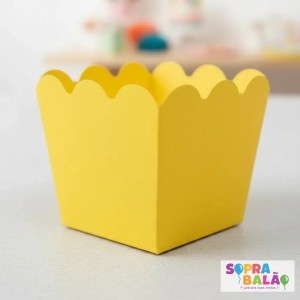 Cachepot De Papel Silver Festas Com 16