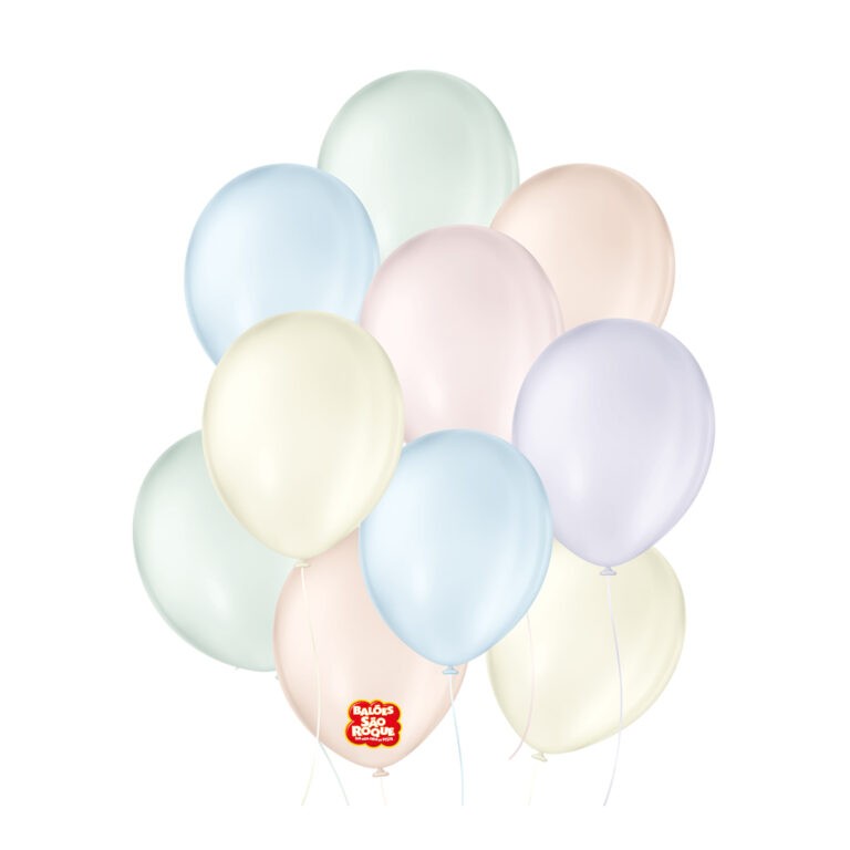Bal�o l�tex 9 polegadas - Candy Colors