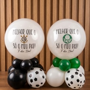 Base de mesa "melhor que o (time) s� meu pai" personaliz�vel