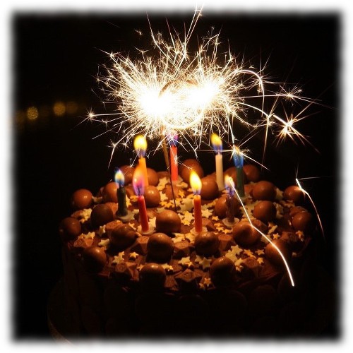 Vela Estrelinha Sparkler - 17cm c/ 4 unidades