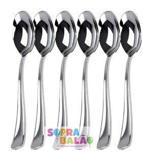 Colher Sobremesa Linha Premium c/10