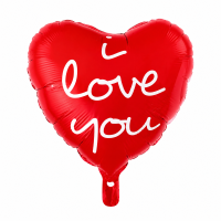 Bal�o cora��o "i love you" 18"