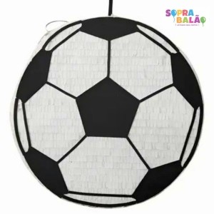 Pinhata Bola de Funtebol + Bast�o + Mascara + confetes
