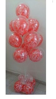 Suporte para balões com 10 hastes
