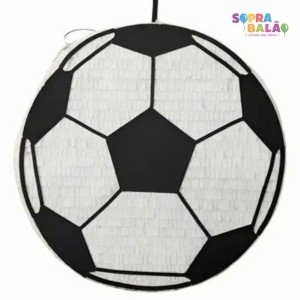 Pinhata Bola de Funtebol + Bast�o + Mascara + confetes