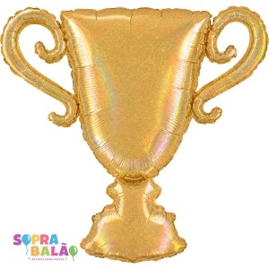 Bal�o Golden Cup metalizado