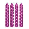 Vela Palito Espiral Rosa